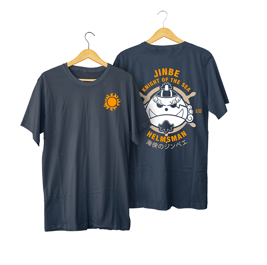 Polera Jinbe gris carbón kingbink