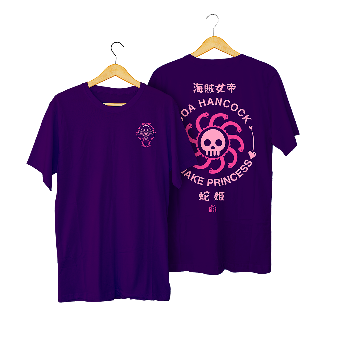 Polera Boa Hancock morado kingbink