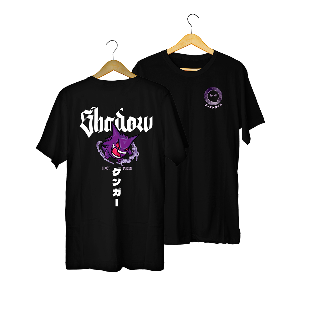 Polera Gengar negro kingbink