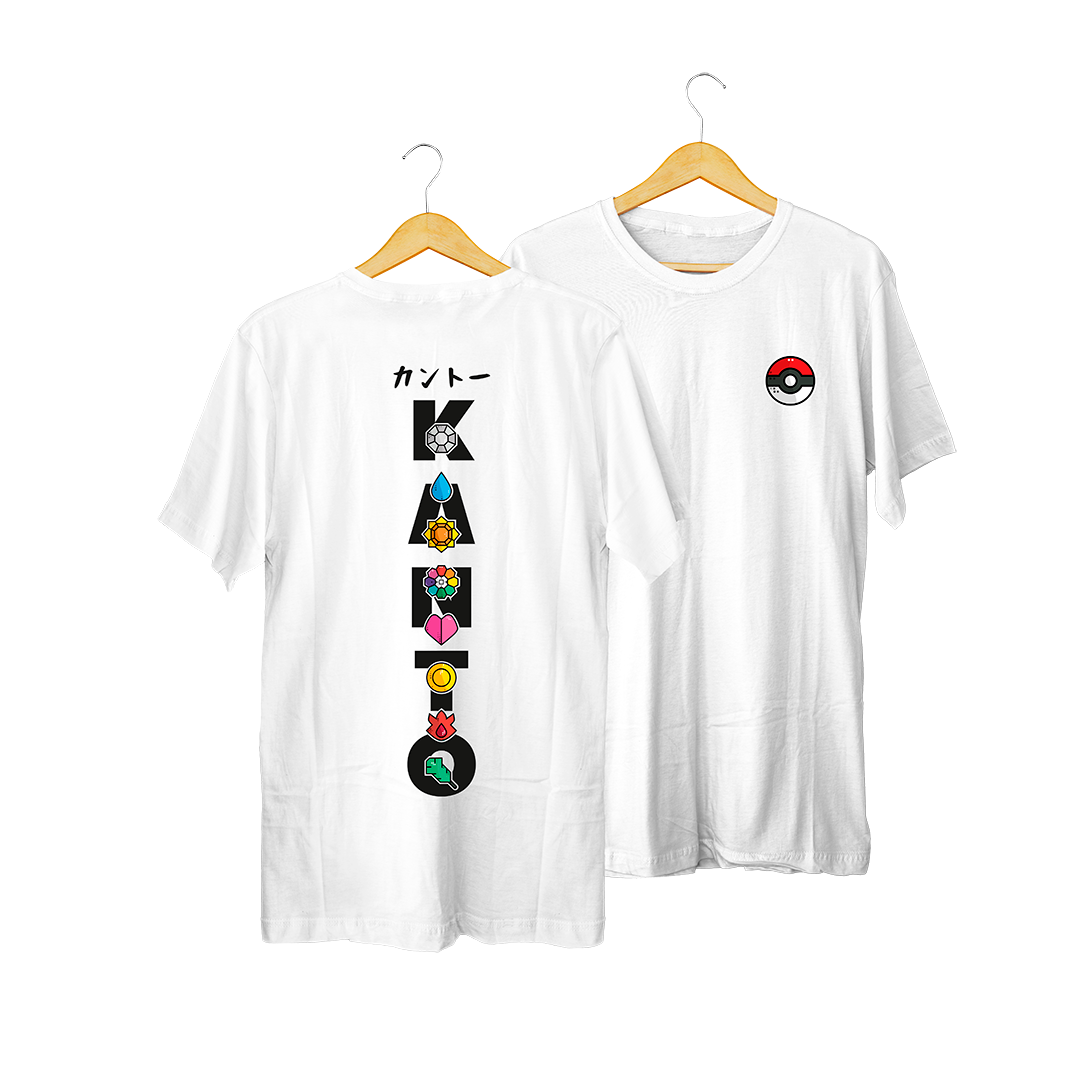 Polera Region Kanto Blanco kingbink