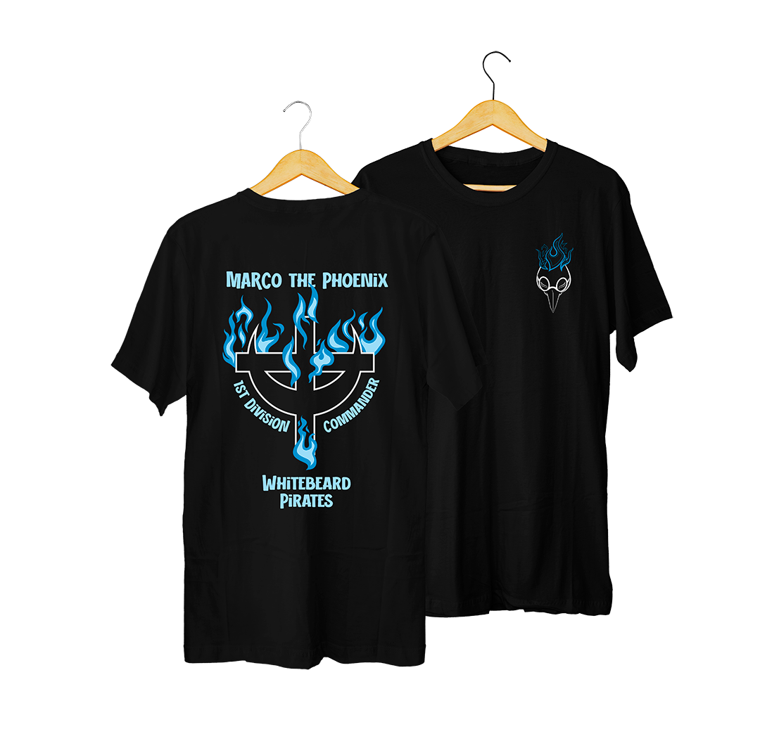 Polera Marco the phoenix Negro kingbink