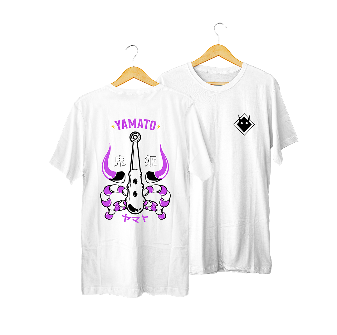 Polera Yamato blanco kingbink