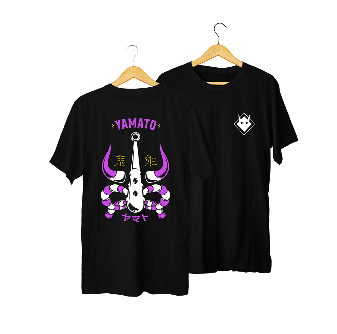 Polera Yamato Negro kingbink