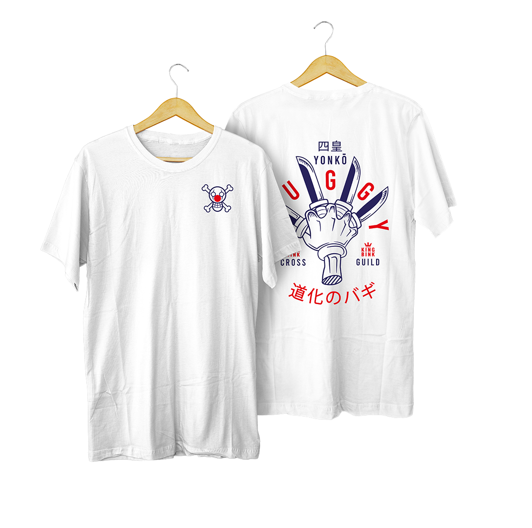 Polera Buggy the clown Blanco kingbink