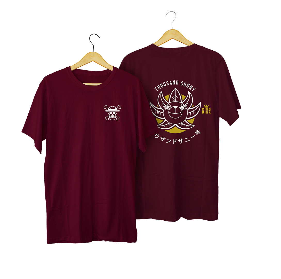 Polera Thousand Sunny Burdeo kingbink
