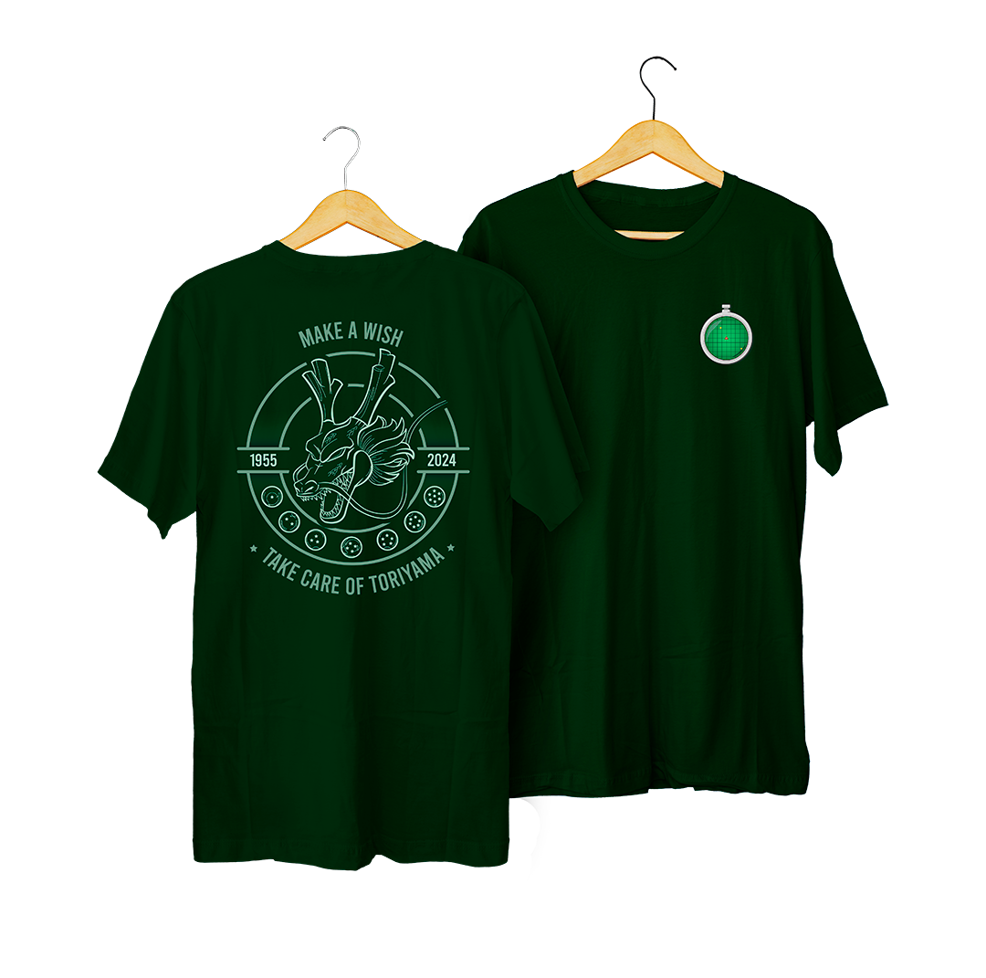 Polera Akira Toriyama verde kingbink