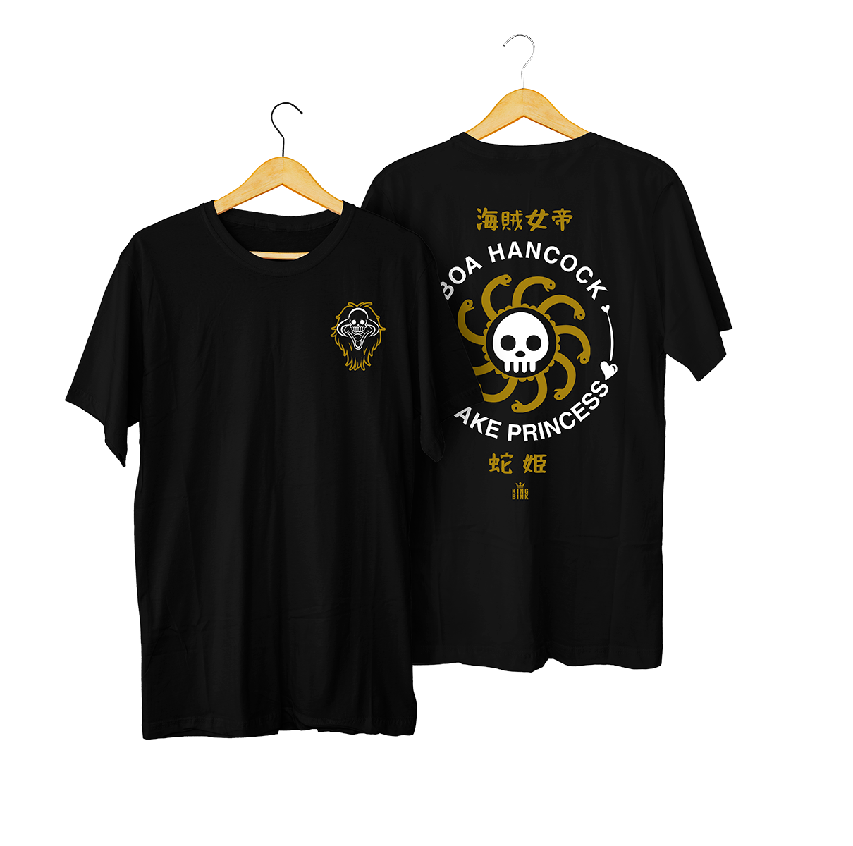 Polera Boa Hancock Negro kingbink