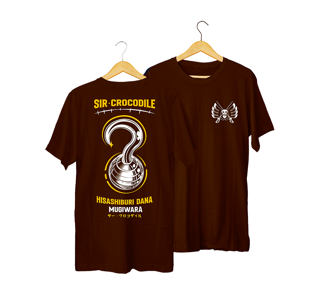 Polera Crocodile cafe kingbink