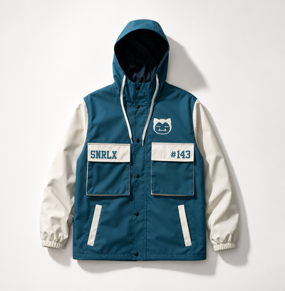 Chaqueta Snorlax Verde petroleo kingbink