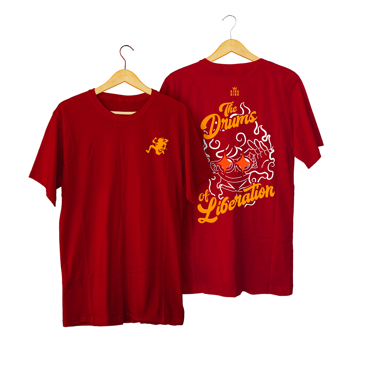 Polera Drums of liberation ladrillo kingbink