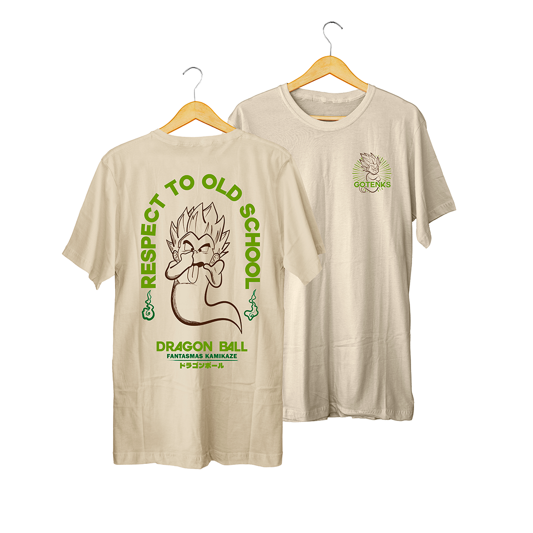 Polera Kamikaze Ghost beige kingbink