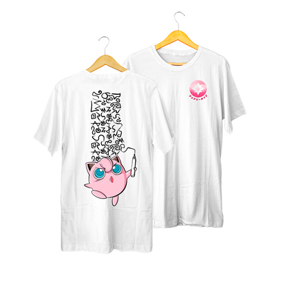 Polera Jigglypuff blanco kingbink