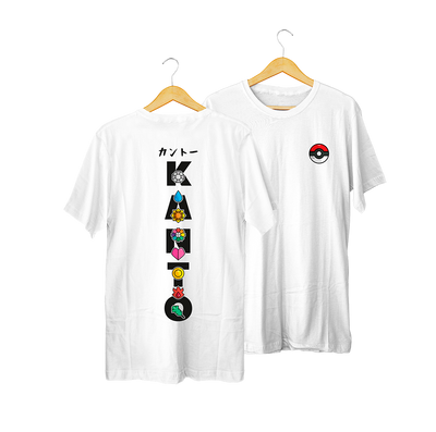 Polera Region Kanto Blanco kingbink