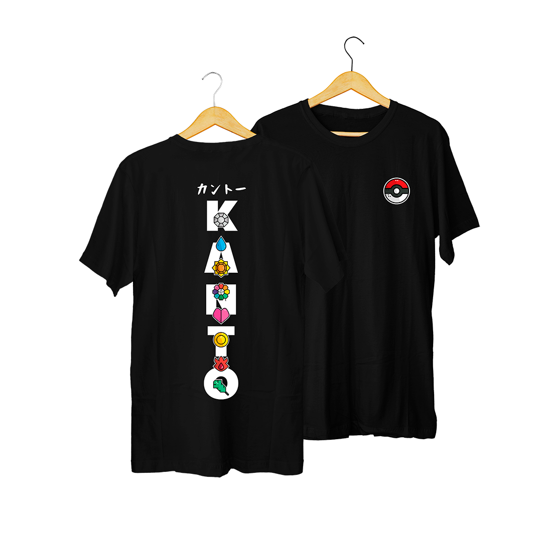 Polera Region Kanto Negro kingbink
