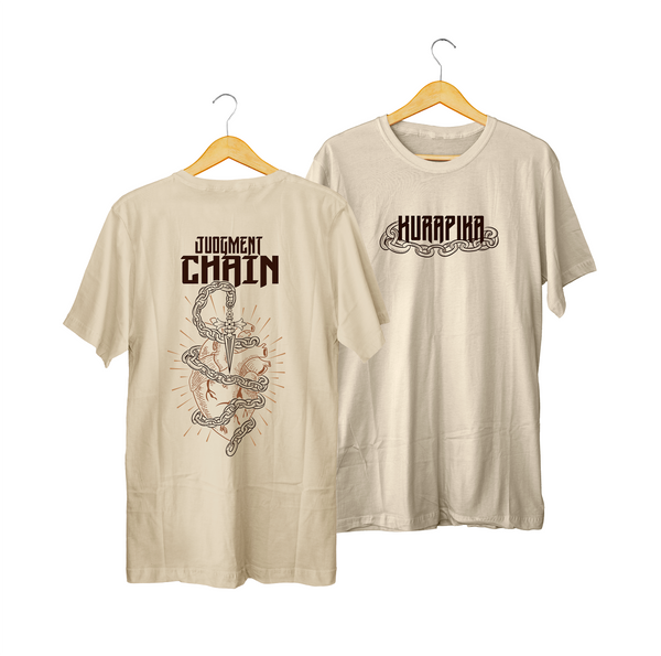Polera Judgment chain Beige kingbink