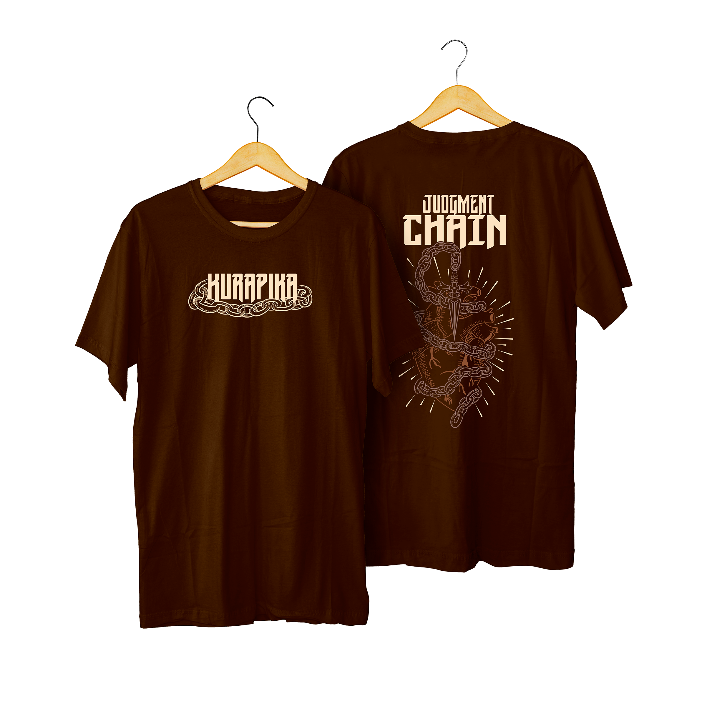 Polera Judgment chain Café kingbink