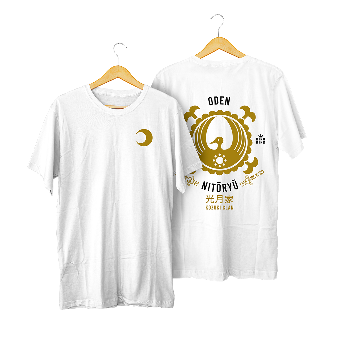 Polera Oden blanco kingbink