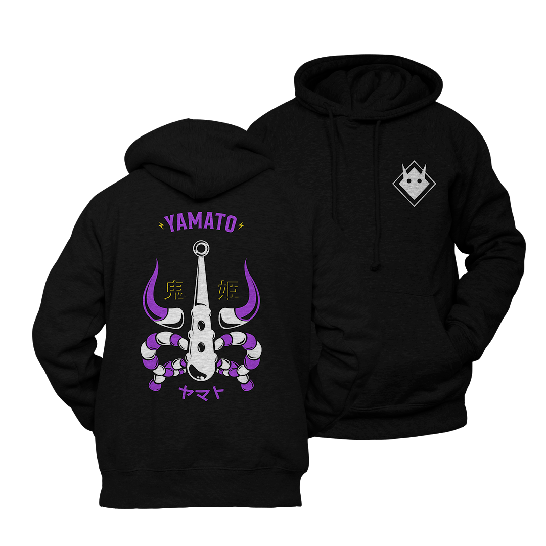 Hoodie Yamato Negro kingbink