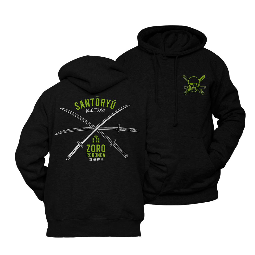 Hoodie Santoryu Negro kingbink