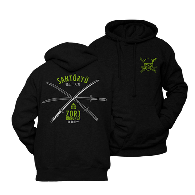 Hoodie Santoryu Negro kingbink