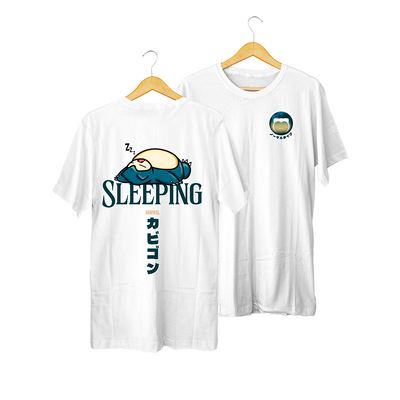 Polera Snorlax blanco kingbink