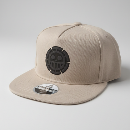 Snapback trafalgar Beige vicera plana kingbink