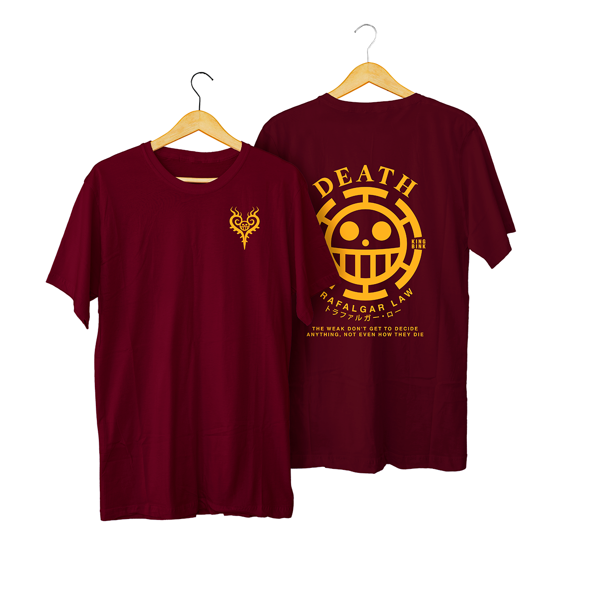 Polera Trafalgar law burdeo kingbink