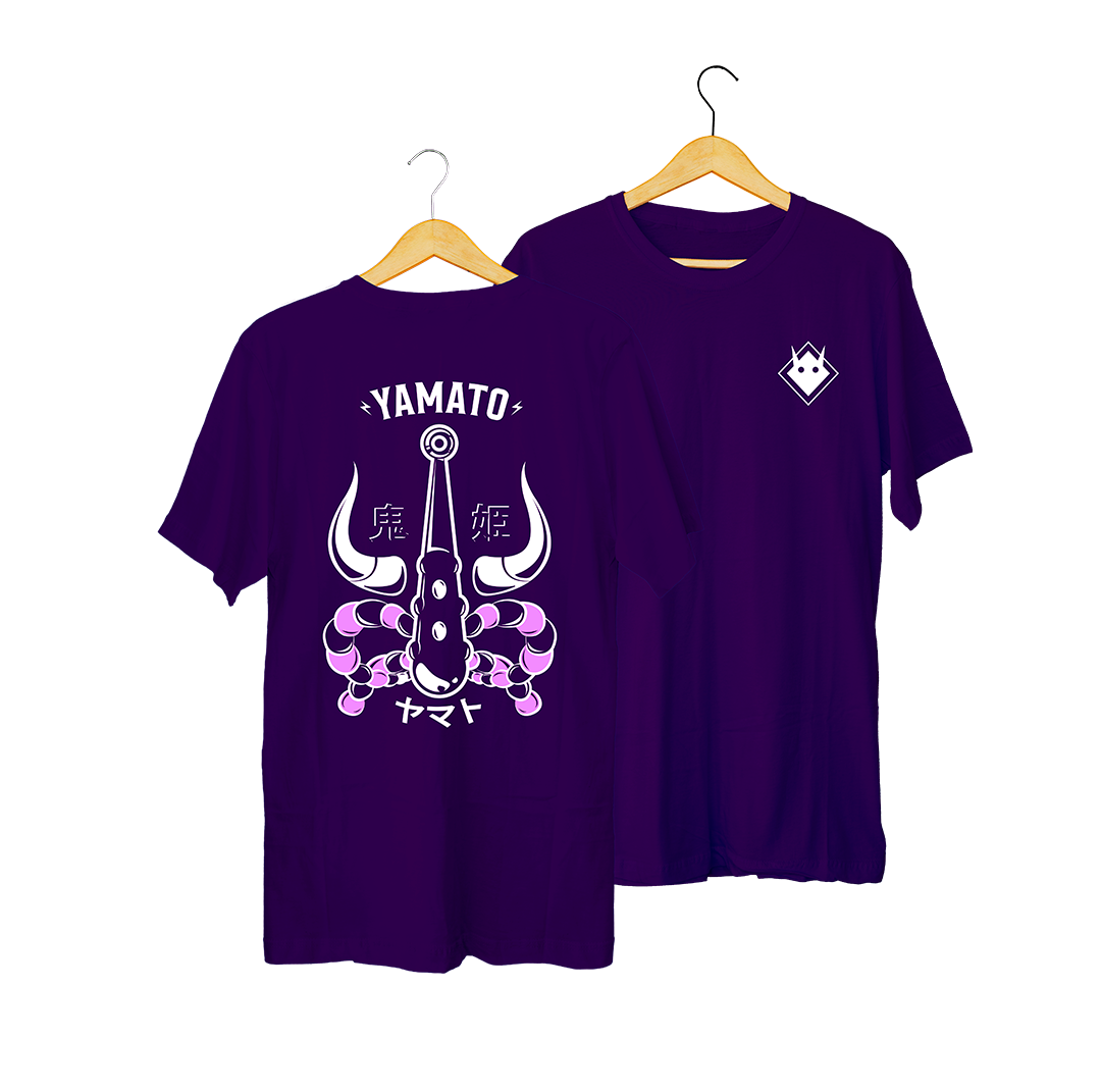 Polera Yamato morado kingbink