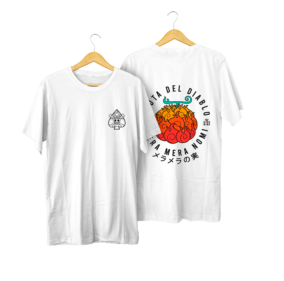Polera Mera Mera Nomi Blanco kingbink