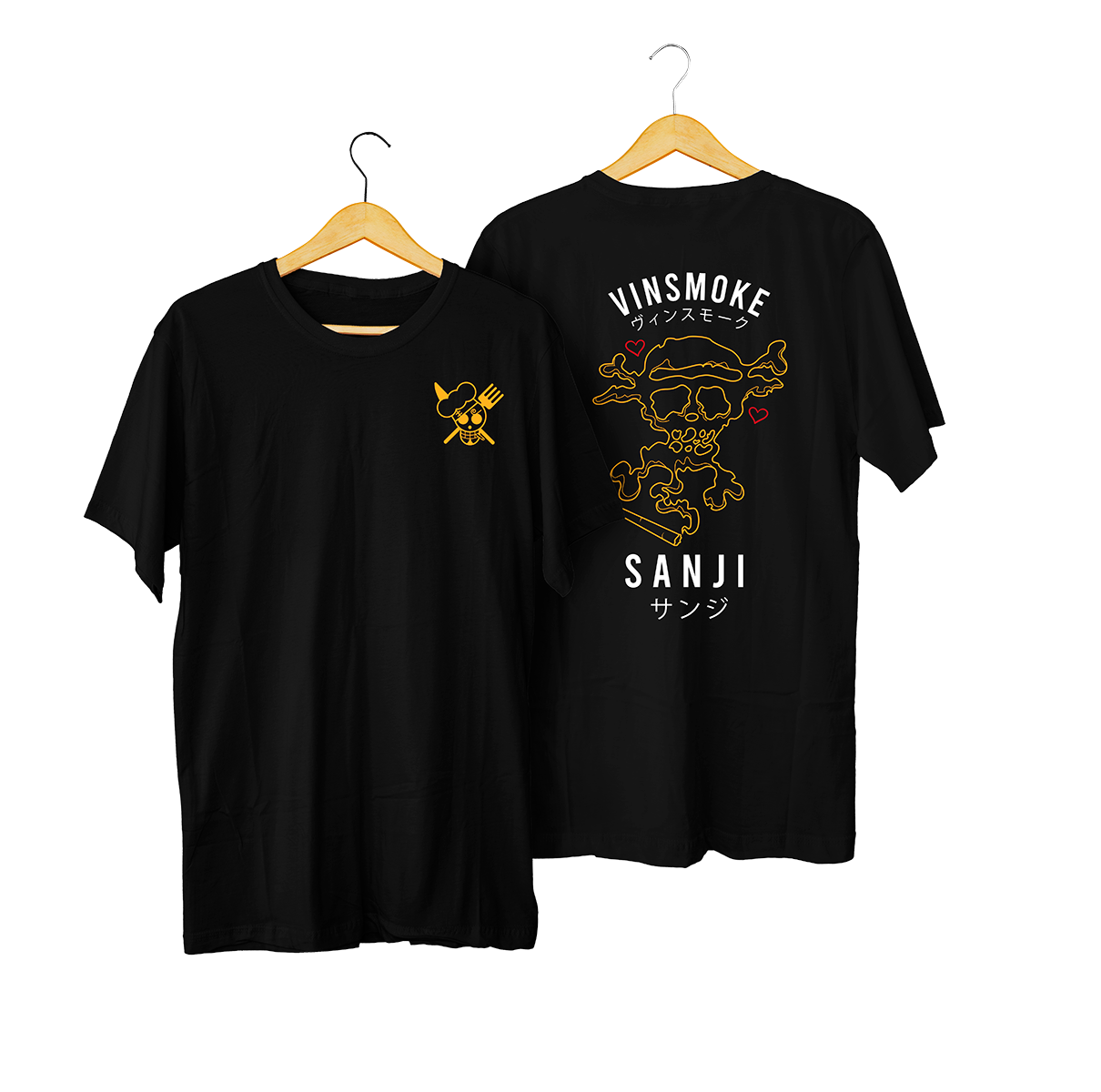 Polera Sanji Negro kingbink