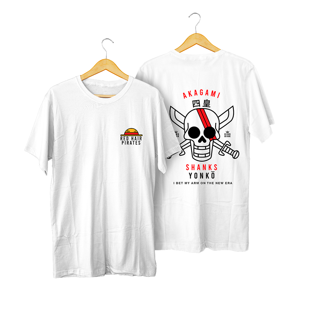Polera Shanks Blanco kingbink