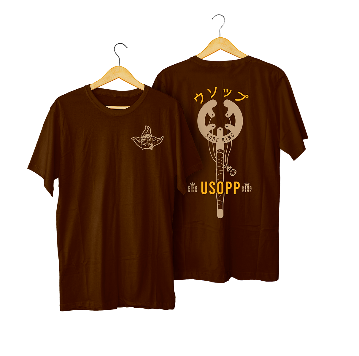 Polera Usopp Café kingbink