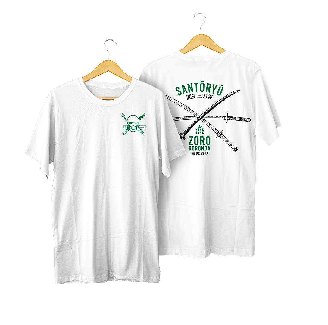 Polera Zoro Blanco kingbink